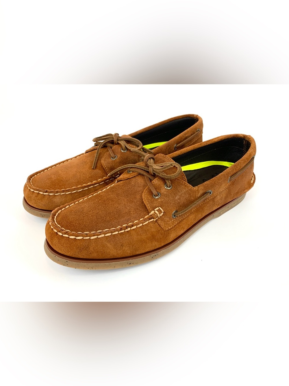 Sperry Gold Cup Men's Tan Suede Boat Shoes